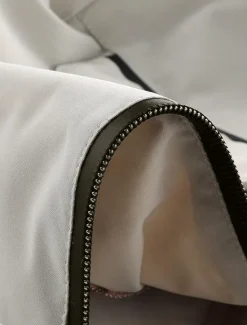 Hot OUKU Men's Winter Coat Winter Jacket Sport Coat Raincoat Outdoor Camping & Hiking Waterproof Windbreaker Zipper Pocket Fall Winter Solid Color Fashion Streetwear Hooded Regular Wine Black White Army Green