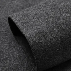 Discount OUKU Men's Winter Coat Wool Coat Overcoat Business Daily Wear Winter Wool Thermal Warm Outdoor Outerwear Clothing Apparel Fashion Warm Ups Solid Colored Pocket Standing Collar Single Breasted