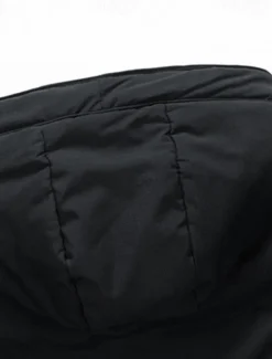 New OUKU Men's Winter Jacket Puffer Jacket Hoodie Jacket Parka Pocket Polyster Fleece lined Daily Wear Date Vacation Long Fashion Casual Comfortable Thermal Warm Fall & Winter Solid / Plain Color Black Army