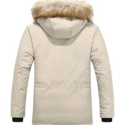 Discount OUKU Men's Winter Polyester Thermal Warm Fleece Lining Windproof Breathable orange Cream Screen Color grey blue Vest
