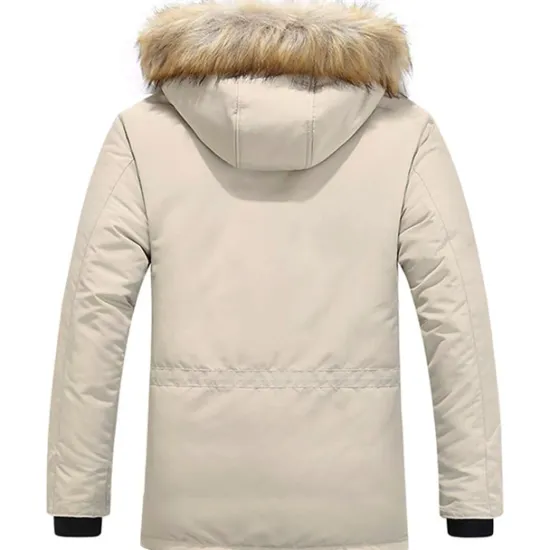 Discount OUKU Men's Winter Polyester Thermal Warm Fleece Lining Windproof Breathable orange Cream Screen Color grey blue Vest