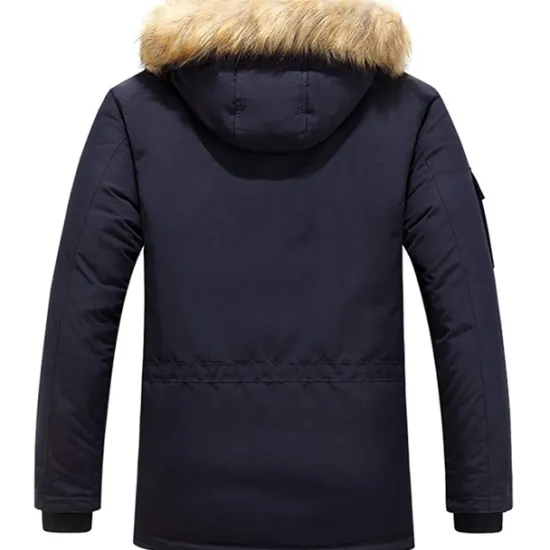 Discount OUKU Men's Winter Polyester Thermal Warm Fleece Lining Windproof Breathable orange Cream Screen Color grey blue Vest