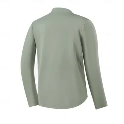 New OUKU Men's Zip Up Hoodies Quarter Zip Sweatshirt Black Light Green Dark Gray Beige Standing Collar Plain Cool Casual Athletic Clothing Apparel Hoodies Sweatshirts Long Sleeve