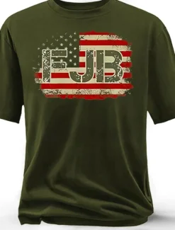 New OUKU Patriotic T Shirts For Men American US Flag T Shirt Short Sleeve T shirt 3D Print Crew Neck Shirt Fashion Daily Basic Street Casual Daily Black Red Blue Summer Spring All Seasons Clothing Apparel