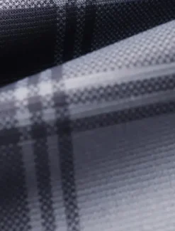 Best OUKU Plaid Business Men's 3D Print Pants Trousers Outdoor Daily Wear Streetwear Polyester Black Blue Khaki S M L Medium Waist Elasticity Pants