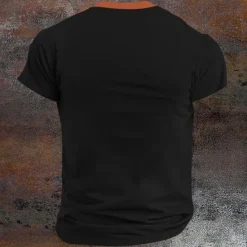 Discount OUKU Pumpkin Reaper Boo Designer Retro Vintage Men's 3D Print T shirt Tee Henley Shirt Street Casual Daily Halloween T shirt Short Sleeve Henley Shirt Summer Spring Clothing Apparel S M L XL XXL XXXL Black