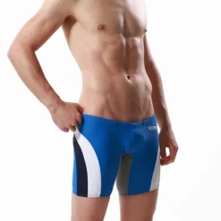 Online OUKU SEOBEAN® Men's Swim Shorts Bottoms Swimming Surfing Water Sports Swimwear Breathable Quick Dry Comfortable Chinlon Elastane Beach Wear / Summer / Stretchy