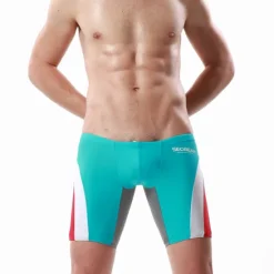 Online OUKU SEOBEAN® Men's Swim Shorts Bottoms Swimming Surfing Water Sports Swimwear Breathable Quick Dry Comfortable Chinlon Elastane Beach Wear / Summer / Stretchy