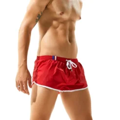 OUKU SEOBEAN® Men's Swim Trunks Swim Shorts Quick Dry Board Shorts Bathing Suit with Pockets Mesh Lining Drawstring Swimming Surfing Beach Water Sports Patchwork Summer / Stretchy