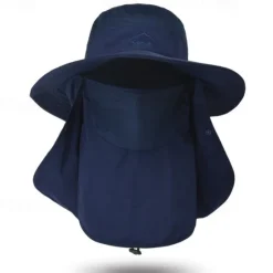 Clearance OUKU Sun Hat Bucket Hat Boonie hat Sun Hat with Neck Flap UV Protection Summer Spring Drawstring Wide Brim Unisex Fishing Activity