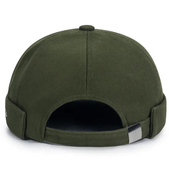 Outlet OUKU Unisex Beanie Hat Docker Cap Brimless Hats Black Red Polyester Fashion Casual Minimalism Outdoor Vacation Plain Adjustable Fashion