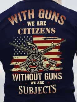 Outlet OUKU Veterans Day Men's Patriot Patriotic Veteran Flag Letter Graphic Prints T shirt Graphic Tee Cotton Short Sleeves Graphic Shirt Black Navy Blue Dark Gray Comfortable Tee Street Vacation Fashion