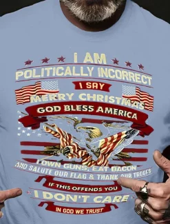 Hot OUKU Veterans Day Men's Patriot Patriotic Veteran Graphic Prints Eagle National Flag T shirt Graphic Tee Cotton Short Sleeve Graphic Shirt Heather Gray Wine Blue Comfortable Tee Street Vacation Fashion